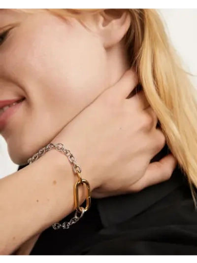 Колье Beat Латунь покрытая золотом 750 пробы