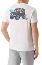 Футболка MC Saint Barth CPT Gang белый