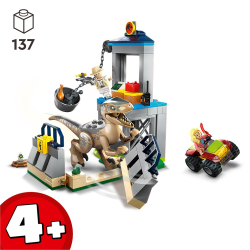 LEGO Мир Юрского периода — Побег велоцираптора 76957