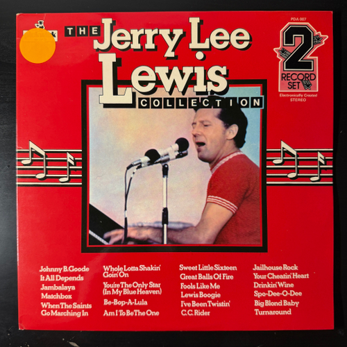 Jerry Lee Lewis - The Jerry Lee Lewis Collection 2LP (Англия 1974г.)