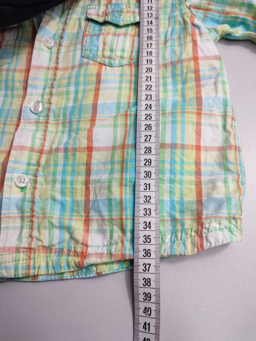 Рубашка George в клетку на 2/3 года