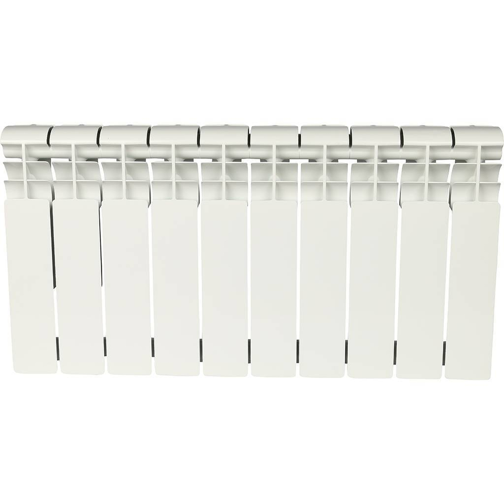 ROMMER Profi BM 350 (BI350-80-80-130) 10 секций радиатор биметаллический (RAL9016)