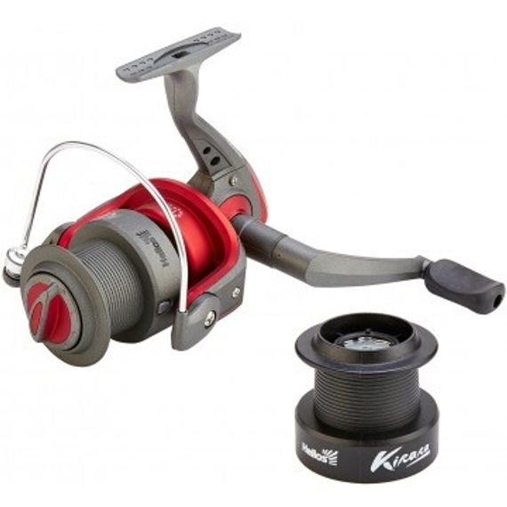 Катушка KIRARA фидер 4000F 1 подшип + зап.шпуля Helios (HS-FBT-K4000F-S)