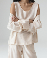 Топ удлинённый из батиста