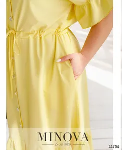 Платье 8-293-жёлтый Minova