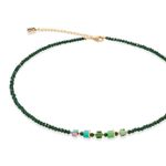Колье Coeur de Lion Green 4464/10-0500