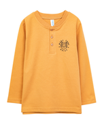 Лонгслив д/мальчика M1126KL-3/6 р.110 охра (Такро)