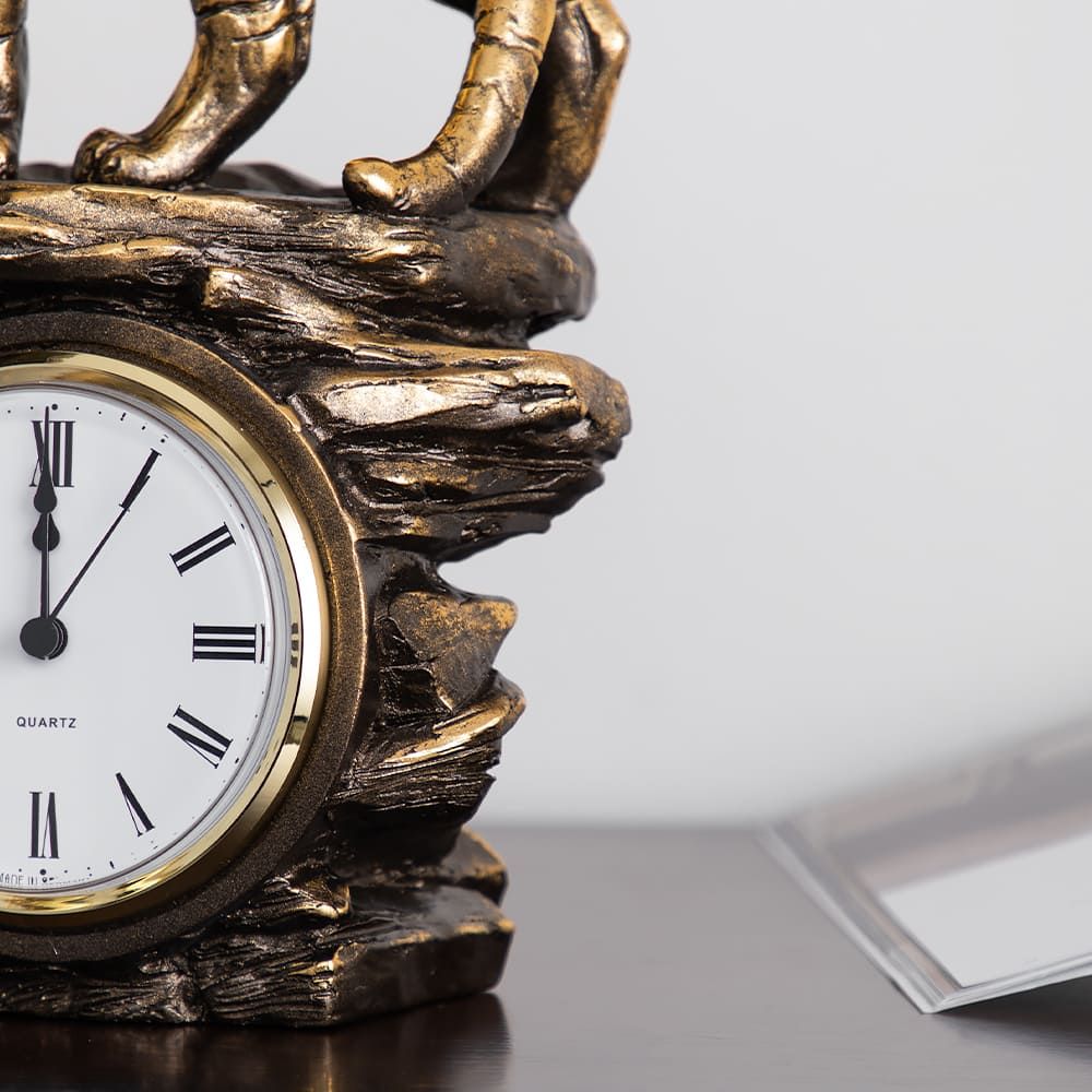 Часы Тигр Бронза