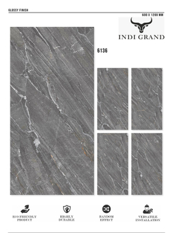 Керамогранит glossy №2 60х120, 6136