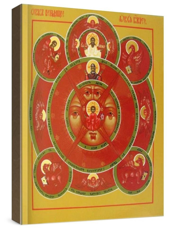 Всевидящее Око (рукописная икона)