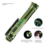 Фонарь Yemao YM-M46 800лм (5Вт) 100м ( 11 режимов с лазером, 1хAA / 14500 ) Магнит -