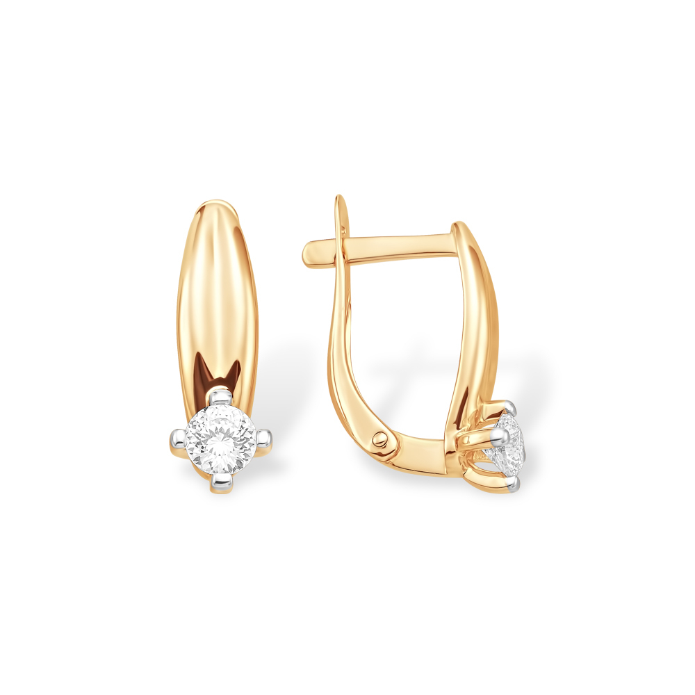 Серьги из золота 585 пробы