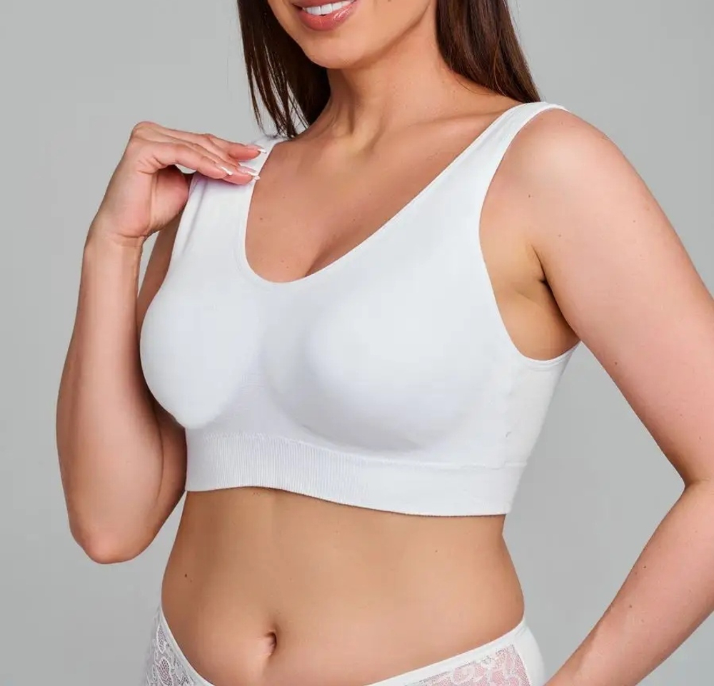 [m]Топ Bra гладкий, однотонный 1665