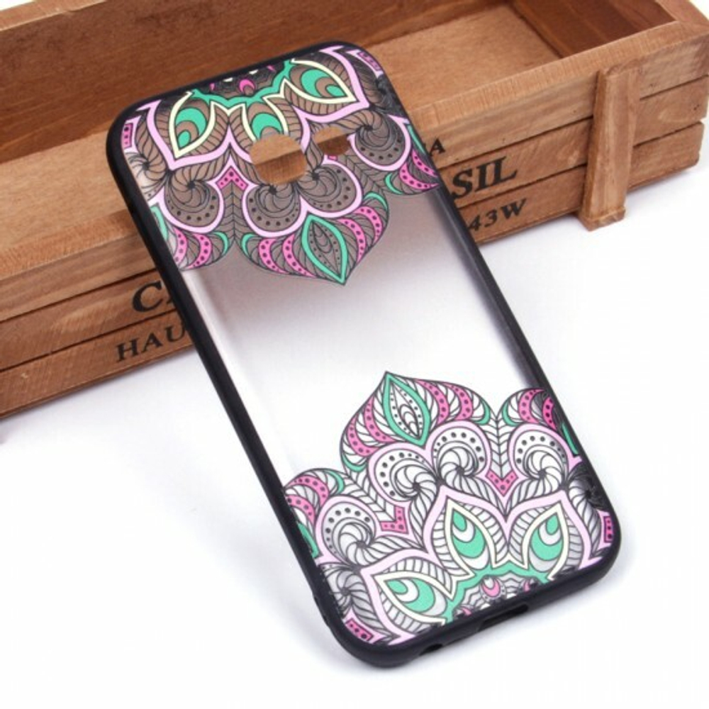 Чехол Кружево для Samsung Galaxy A3 (2017), 003716