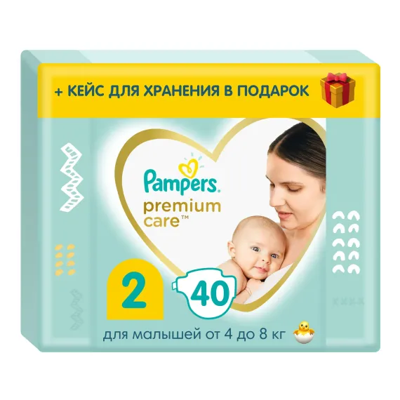 Подгузники Pampers Premium Care 2 (4-8 кг) 20 шт.