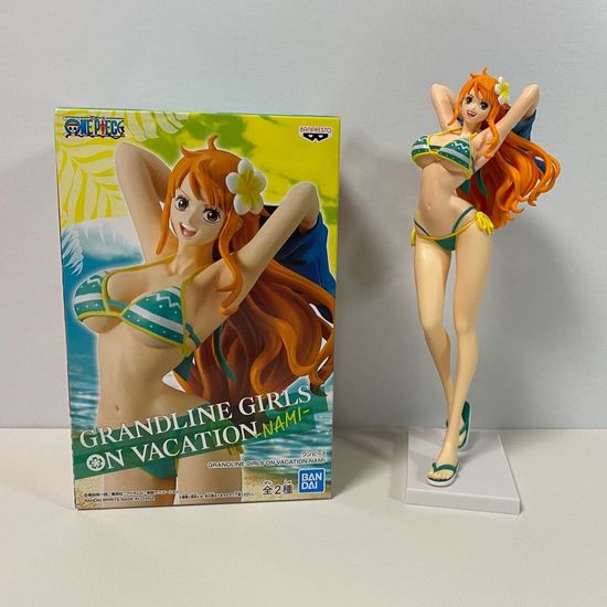 Фигурка One Piece, Grandline Girls On Vacation, Nami, 15 см / Фигурка по мотивам аниме "One Piece", Нами, 15 см