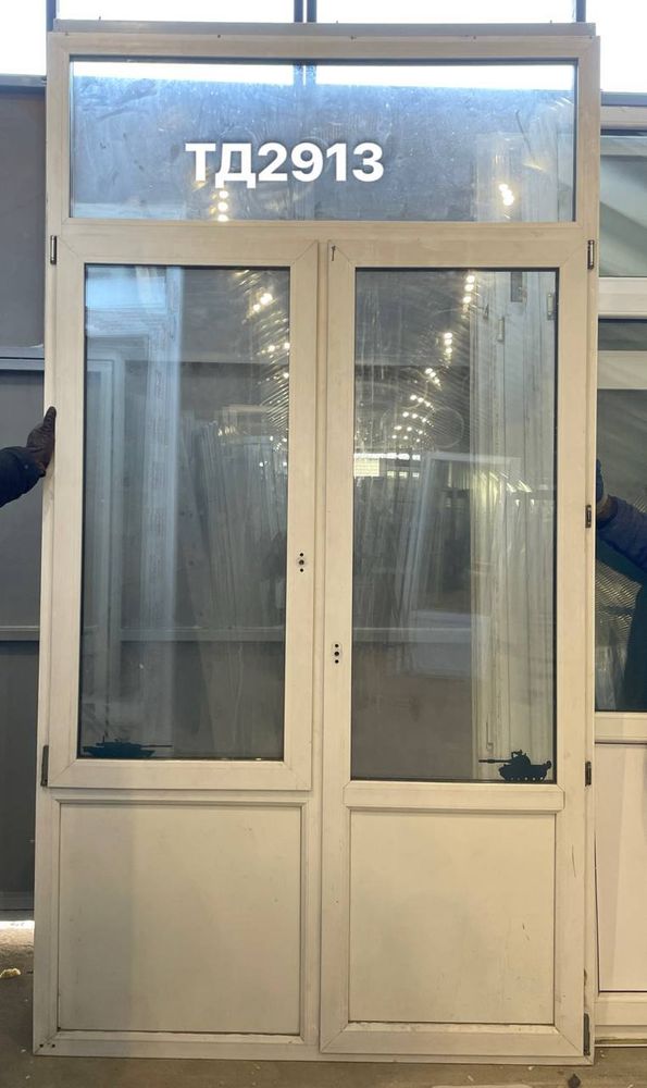 Дверь Пластиковая Б/У 281(в) х 154(ш) (Балконный Блок)