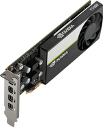Видеокарта PNY NVIDIA  T1000 T1000 8ГБ GDDR6, Low Profile,  Bulk [vcnt1000-8gb-sb]