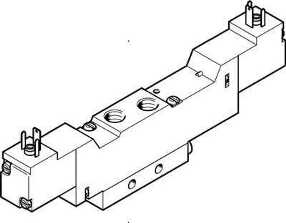 MEBH-5/3G-1/8-B Распределитель с электроуправлением