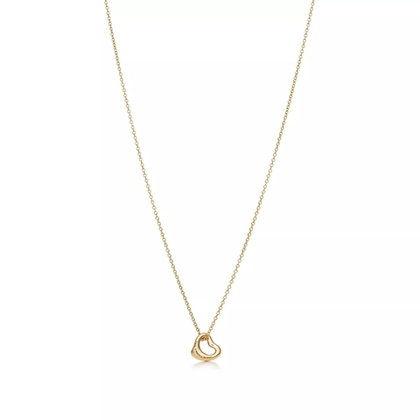 Подвеска из золота 18к(750проба), 7мм.Tiffany 💠open heart - В наличии