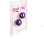 Вагинальные шарики Vibrotone Duo Balls (фиолетовый) (Цвет: фиолетовый)