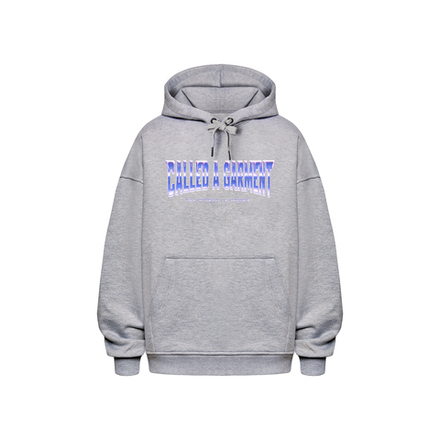 Худи Called a Garment Frozen One "Grey Melange"