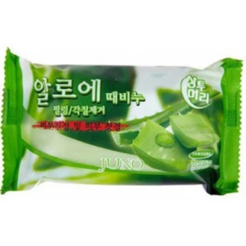 Мыло с отшелушивающим эффектом с алоэ - Aloe peeling soap, 150г