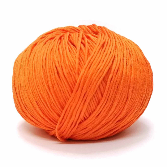 Пряжа Беби Котон (Baby Cotton) (1356/оранжевый)