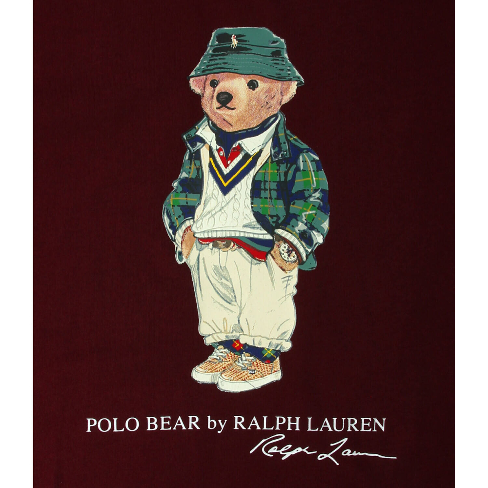 Лонгслив POLO RALPH LAUREN - бордовый(883620)