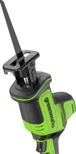 Пила сабельная аккумуляторная GREENWORKS GPT-CRS-25 24V, АКБ 4Ач и ЗУ 1200507CUB