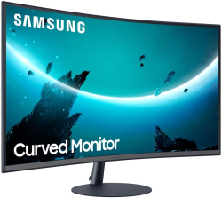 Монитор Samsung 27" C27T550FDI 1920x1080 VA WLED 75Гц 4ms Curved FreeSync VGA HDMI DisplayPort