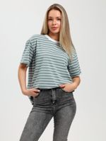 Футболка Брина-2 Виотекс СЕРО-ЗЕЛЁНЫЙ