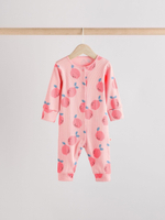 Комбинезон / Cлип для малышей Next E18-347, 3 шт., Светло-зеленый, Бежевый, Розовый