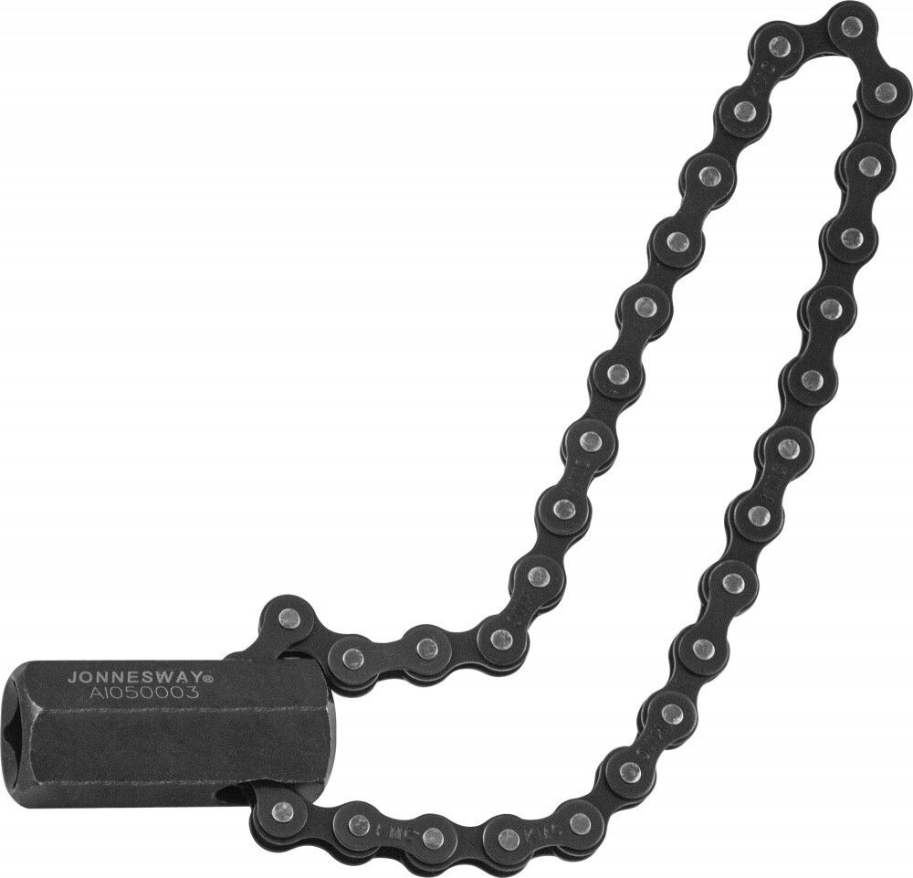 AI050003 Съемник масляных фильтров цепной с приводом 1/2&#39;&#39;DR, 16 мм HDR, с диапазоном до 120 мм