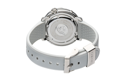 SEIKO Prospe Mechanical Movement Silicone Strap Watch Men"s Watches Blue Dial