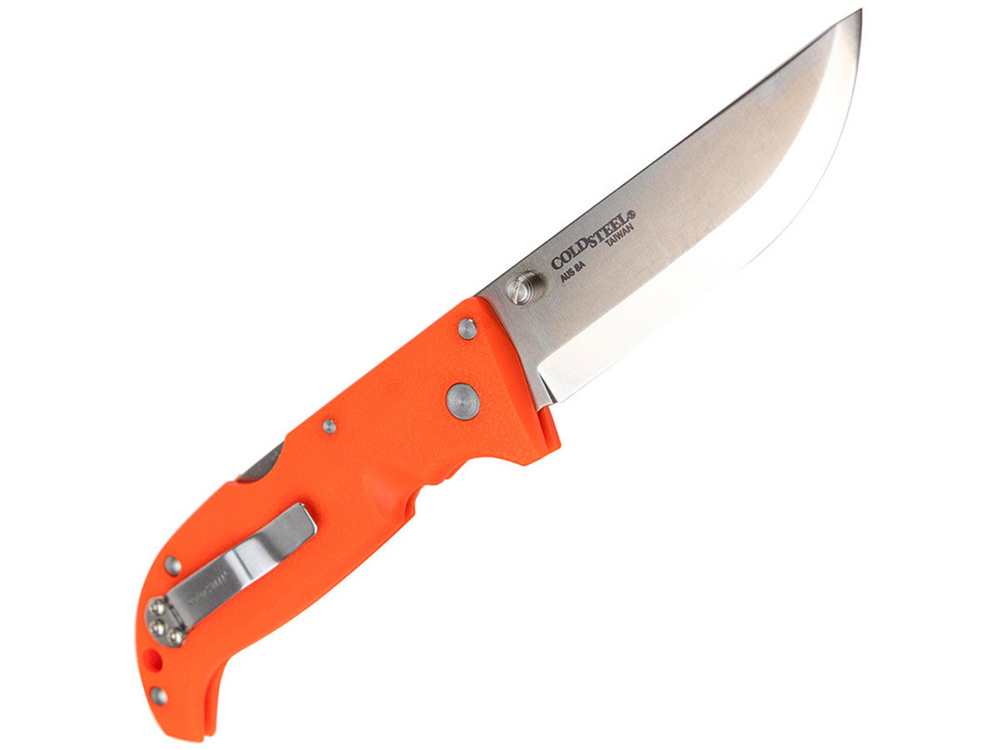 Нож складной Cold Steel Finn Wolf Blaze Orange, сталь AUS8A, рукоять Griv-Ex