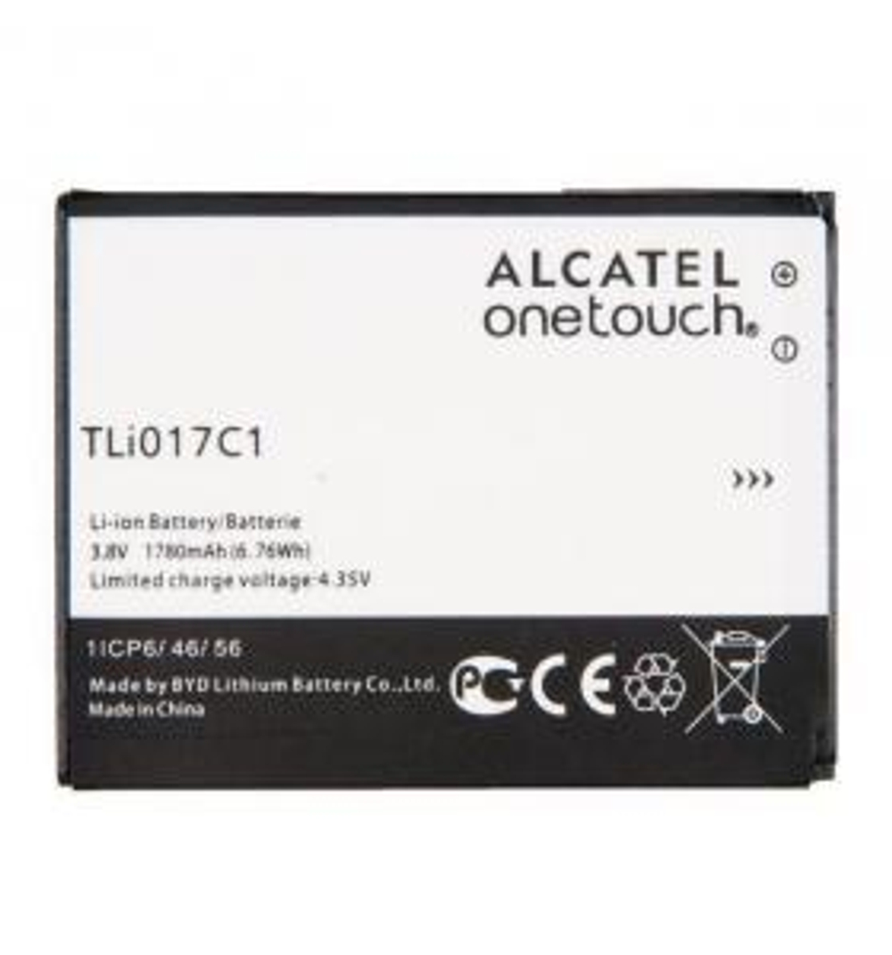 Аккумуляторная батарея для Alcatel (TLi017С1) (тех.упаковка)