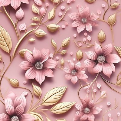 Объемные цветы