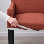 Стол и 6 стульев - STRANDTORP / MÅRENÄS IKEA/СТРАНДТОРП/МАРЕНЭС   ИКЕА, 205х95х75 см, коричневый/красный