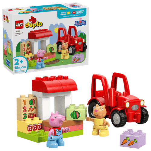 Конструктор LEGO Duplo 10468 Peppa Pig: Tractor and Market