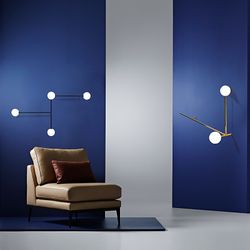 Настенный Светильник Lines 4 Black By Imperiumloft