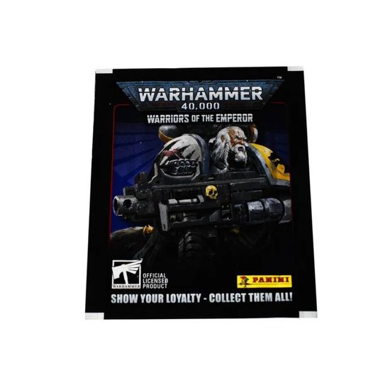 Набор из 4-х блистеров Panini WARHAMMER 40000, 24 пакетика 120 наклеек