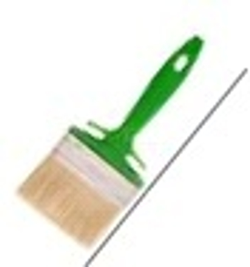 Кисть  Ракля  МИКС  100мм / смесь светл.щет, пластик.корп., зац д/бан TOOLBERG (Лакра) 0106205