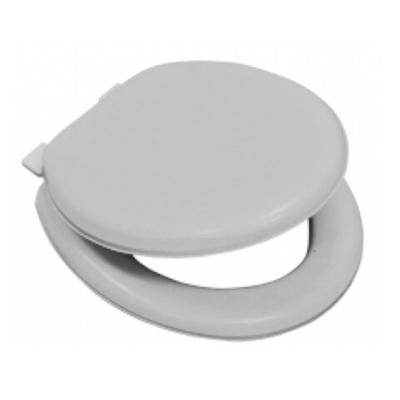 Мягкая крышка-сиденье для унитаза "VANNA LUX" цвет серый