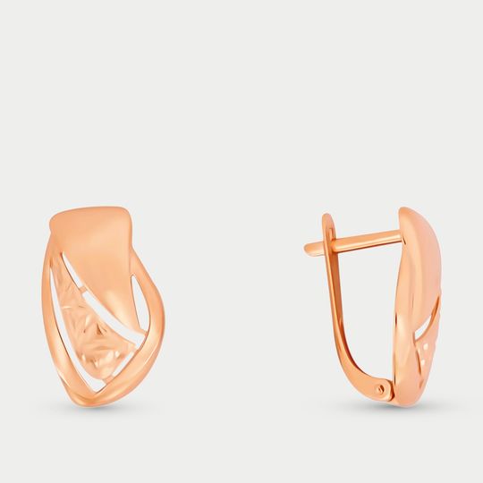 Серьги золотые