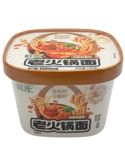 Лапша со вкусом острого Кунжутного соуса по-Сычуаньски 100 г
