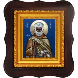 Моисей Мурин Эфиопский преподобный. Икона на холсте.