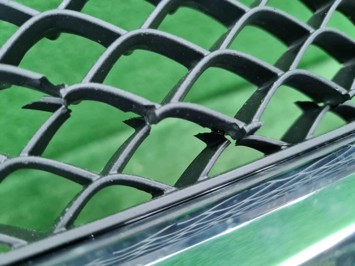 Юбка переднего бампера Mercedes GLC X253 (19-22)