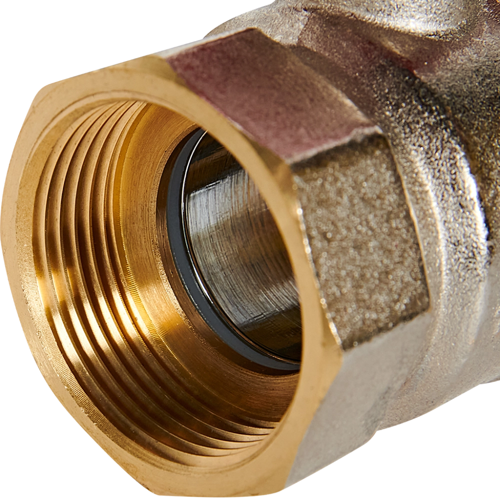 Кран шаровой полнопроходной ROMMER - 1"1/4 (ВР/ВР, PN40, ручка-бабочка)