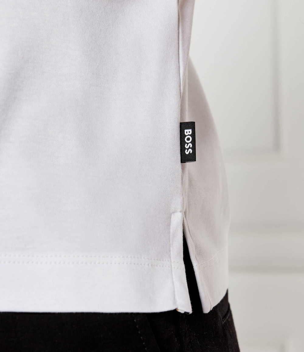 Поло H-Phillipson BOSS BLACK - белый(50521127)